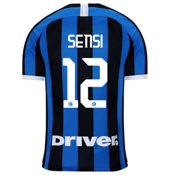 Replicas Camiseta Inter NO.12 Sensi 1ª 2019/20 Azul